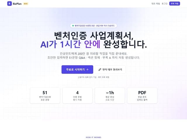 BizPlan 스크린샷
